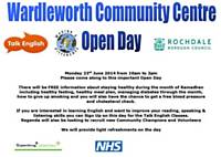 Wardleworth Community Centre Open Day